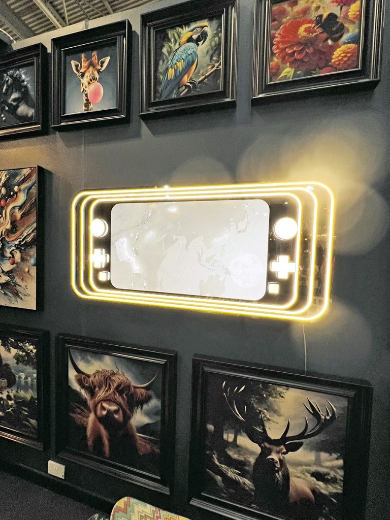 Feblands Light up Wall Art at the Spring Fair 2025