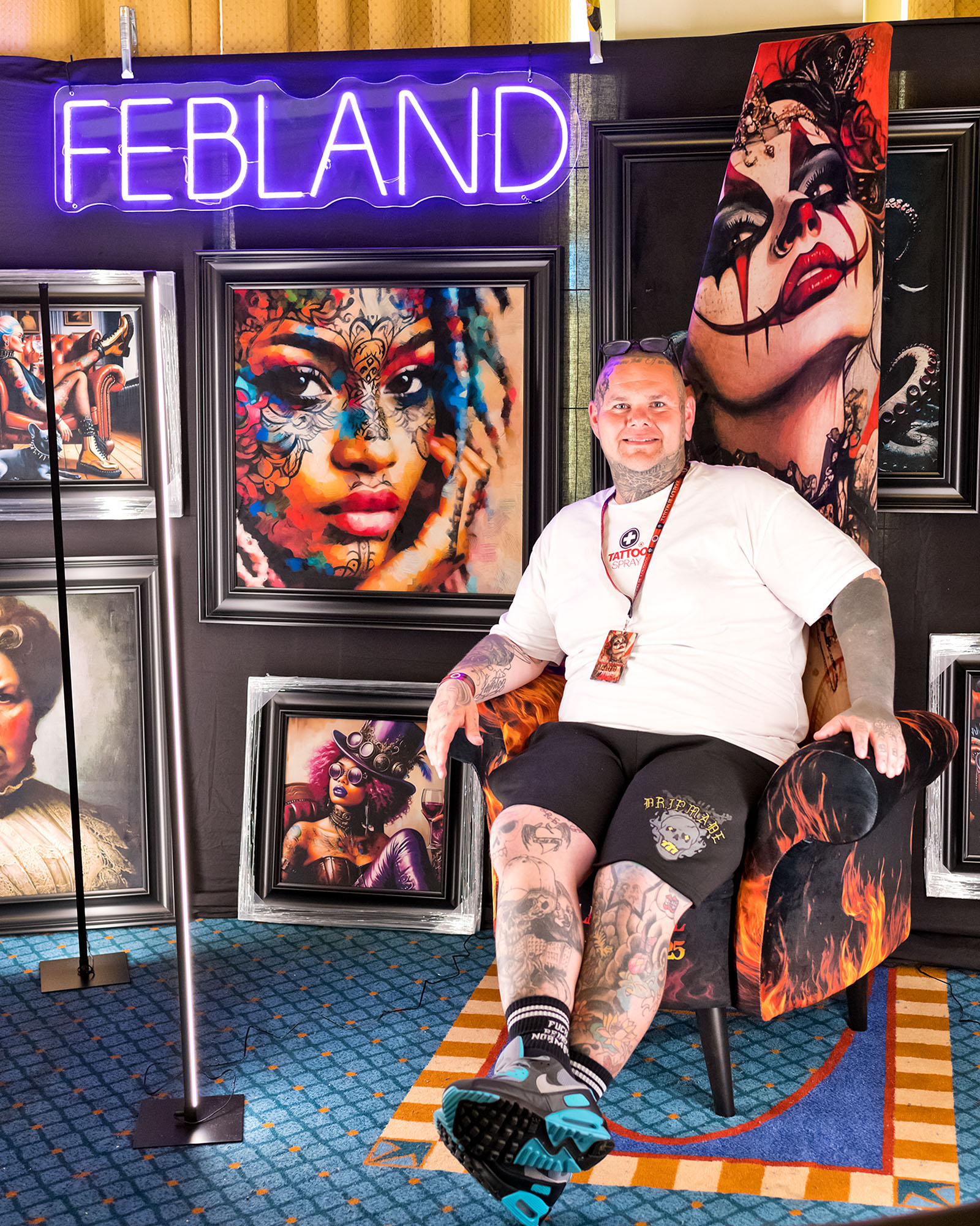 Noddy Goffin on the Tatcon Prize Chair in Blackpool
