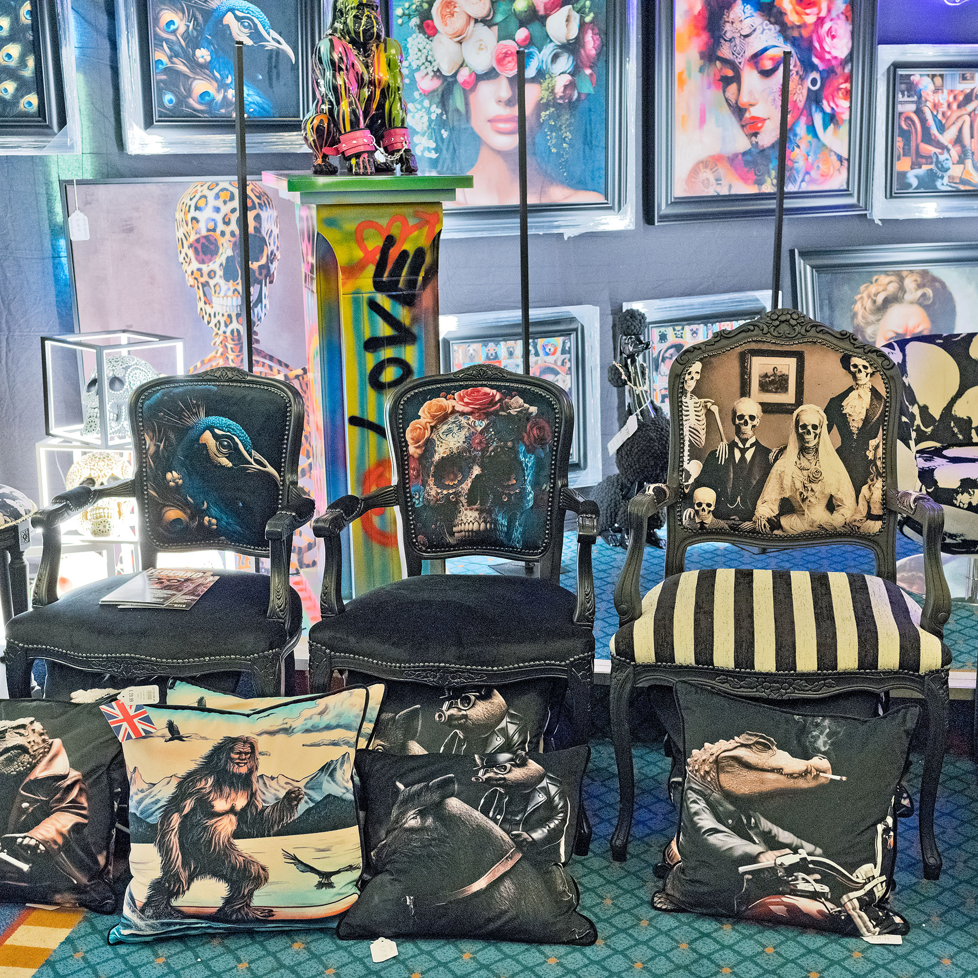 Tatcon Blackpool French Velvet Bespoke Chairs